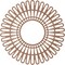 Ekena Millwork Cornelius Wood Fretwork Pierced Ceiling Medallion, Wood (Paint Grade), 36"OD x 13 3/8"ID x 3/8"T CMWP36X0375CRMF - alternate 4